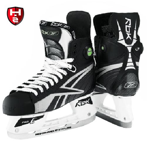 Reebok 5K White Pump Schlittschuhe