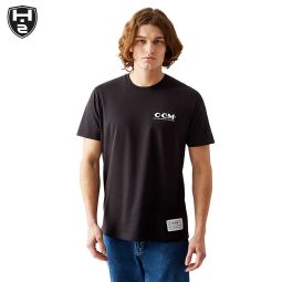 CCM 125 Anniversary SS T-Shirt schwarz