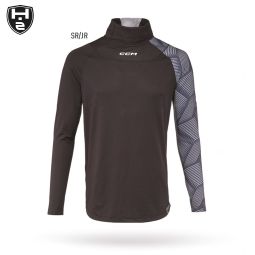 CCM Base Lyer Neck Guard Shirt