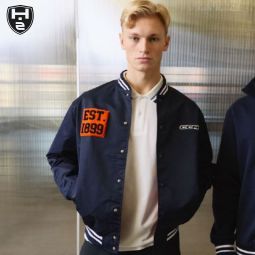 CCM Stripe Varsity Jacket SR