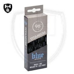 Blue Sports Titanium Pro Schnürsenkel - gewachst